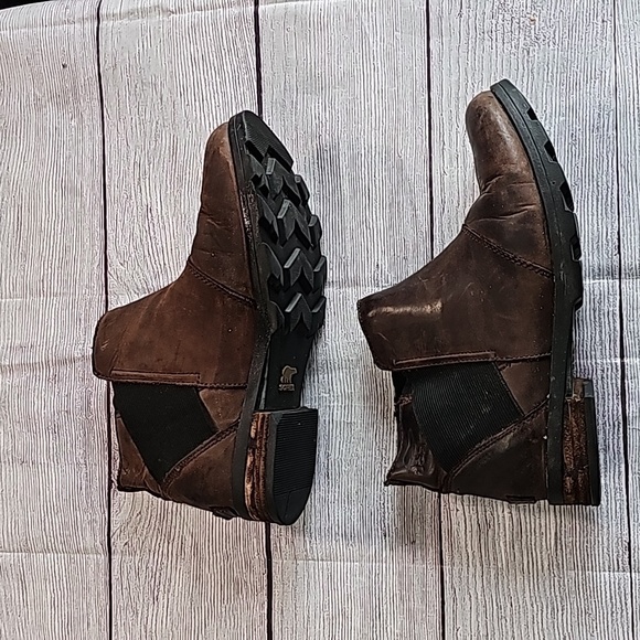 EUC Sorel 6.5 brown booties - Picture 5 of 11
